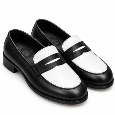 Marina Penny Grain Loafers Front view