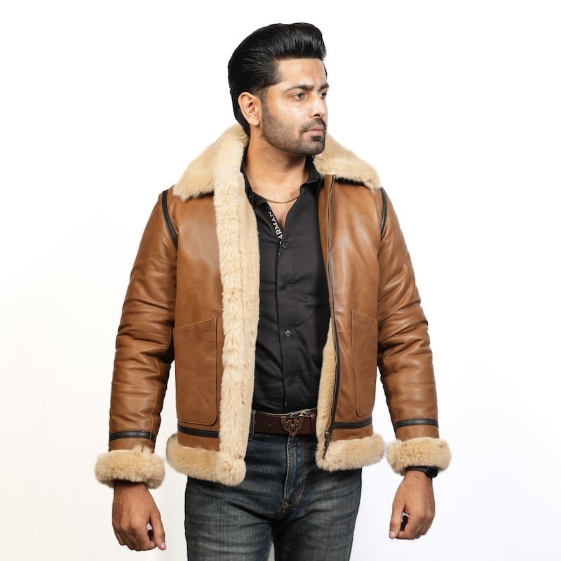 Bombardier Thunder Faux Fur Jacket - Image 2