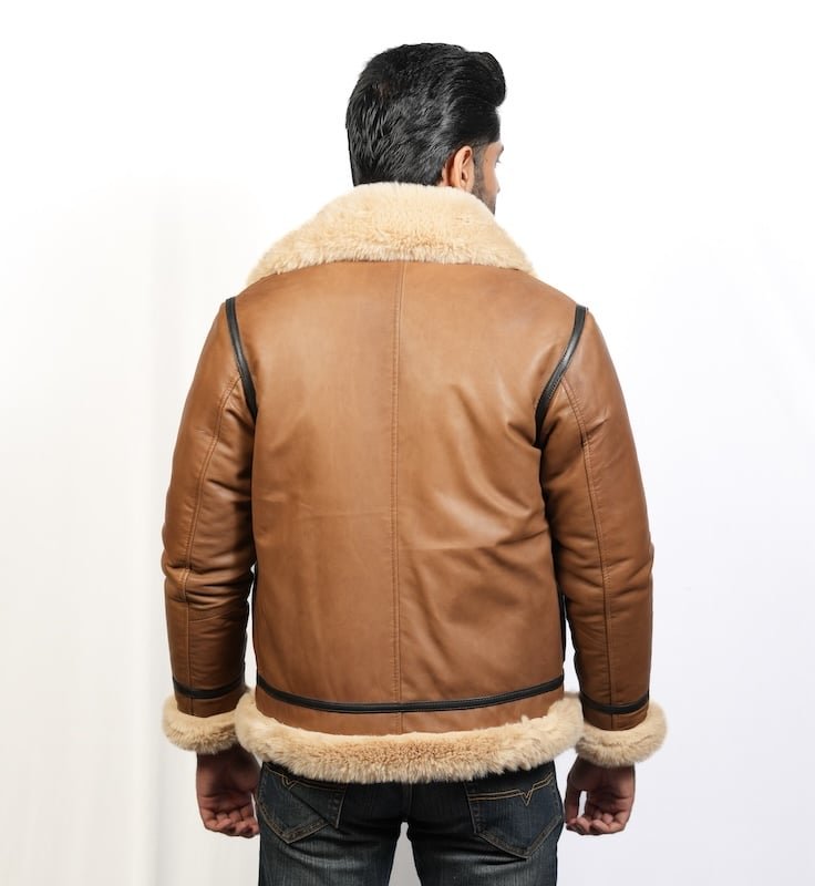 Bombardier Thunder Faux Fur Jacket - Image 4