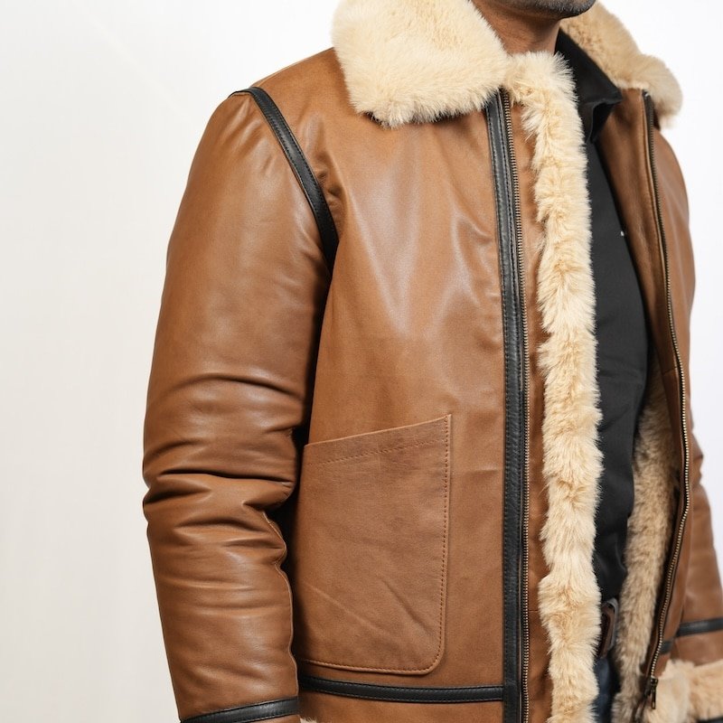Bombardier Thunder Faux Fur Jacket - Image 5