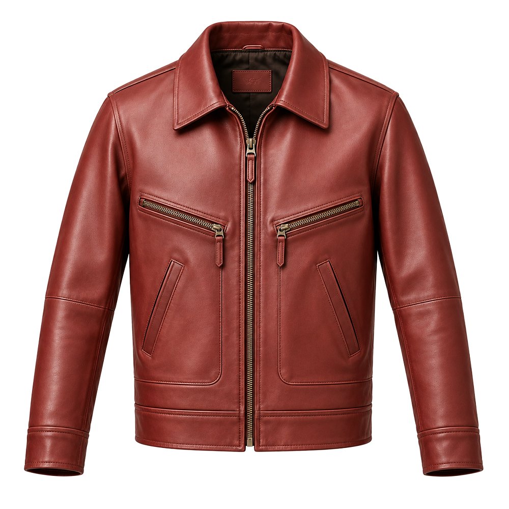 Rosso Forte Jacket -Mitch Luxury