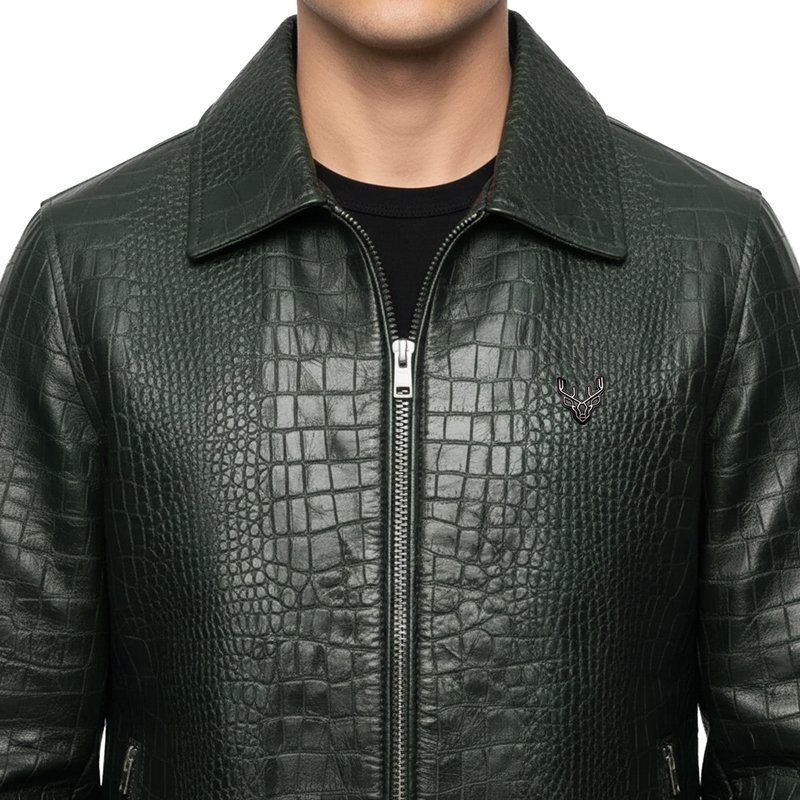 Cavalieri Verde Croc Jacket Cavalieri Verde Croc Jacket