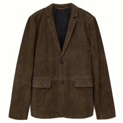 Earthstone Pure Suede Leather Coat