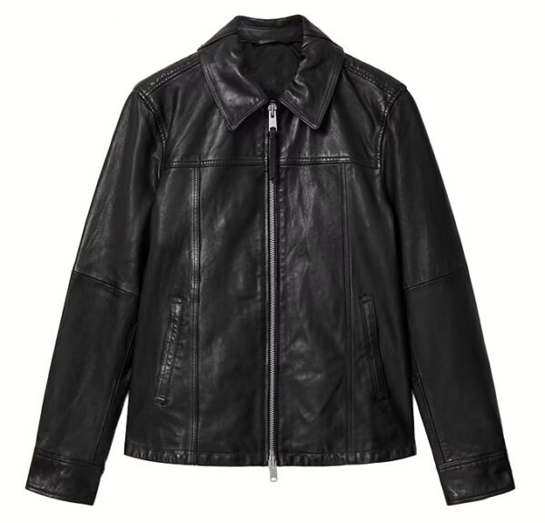 Midnight Regent – Bespoke Black Leather Jacket