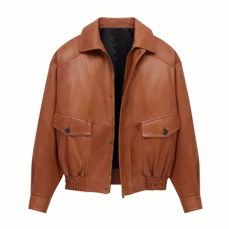 Tan Elan Bespoke Leather Jacket