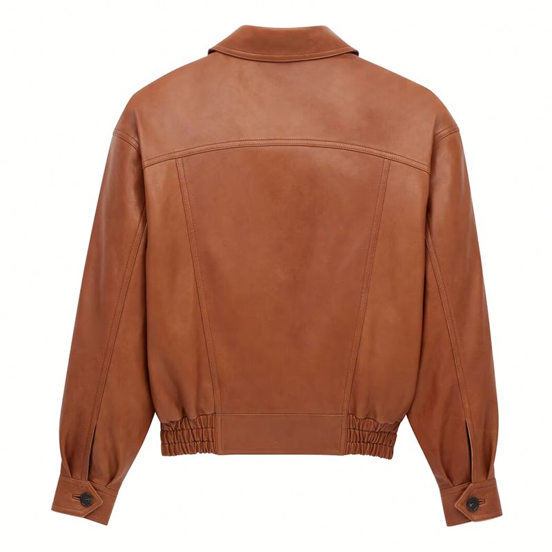 Tan Elan Bespoke Leather Jacket