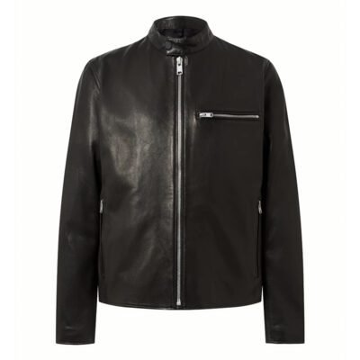 Noir Velocity Pure Leather Jacket