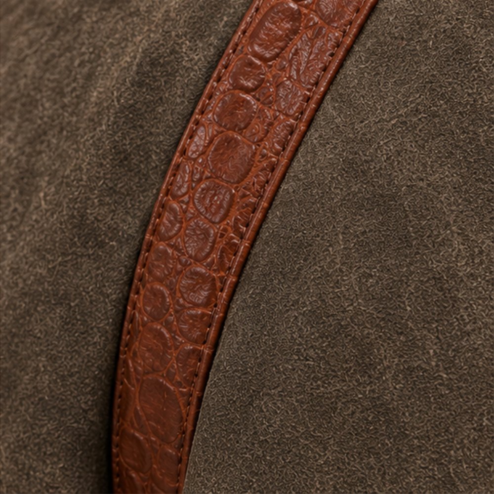 Rustwood Safari Suede Jacket by Mitch Luxury