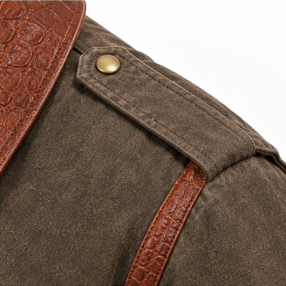 Rustwood Safari Suede Jacket by Mitch Luxury